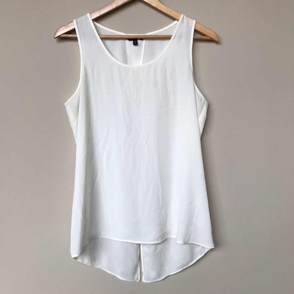 Open Back Sheer Tank